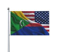 Drapeau américain 3 x 5 pieds, drapeau comorien du peuple des Comores, imp