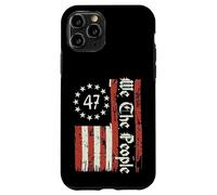 Drapeau américain 47 We The People 4 Juillet pour Hommes, Femmes, Enfants Coque pour iPhone 11 Pro