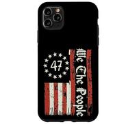 Drapeau américain 47 We The People 4 Juillet pour Hommes, Femmes, Enfants Coque pour iPhone 11 Pro Max