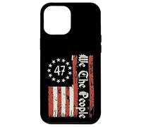 Drapeau américain 47 We The People 4 Juillet pour Hommes, Femmes, Enfants Coque pour iPhone 12 Pro Max