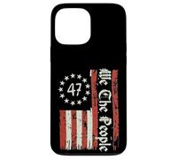 Drapeau américain 47 We The People 4 Juillet pour Hommes, Femmes, Enfants Coque pour iPhone 13 Pro Max