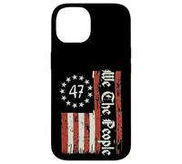 Drapeau américain 47 We The People 4 Juillet pour Hommes, Femmes, Enfants Coque pour iPhone 14