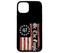 Drapeau américain 47 We The People 4 Juillet pour Hommes, Femmes, Enfants Coque pour iPhone 15 Plus