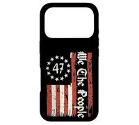 Drapeau américain 47 We The People 4 Juillet pour Hommes, Femmes, Enfants Coque pour iPhone 17 Pro