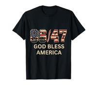 Drapeau américain 86/47 God Bless America Patriots 86 47 T-Shirt