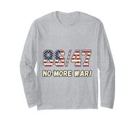 Drapeau américain 86/47 No War and Patriots 86 47 Manche Longue