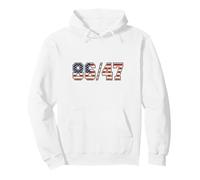 Drapeau américain 86/47 No War and Patriots 86 47 Sweat à Capuche
