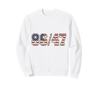 Drapeau américain 86/47 No War and Patriots 86 47 Sweatshirt