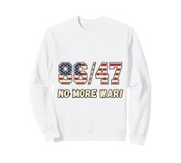 Drapeau américain 86/47 No War and Patriots 86 47 Sweatshirt