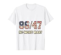 Drapeau américain 86/47 No War and Patriots 86 47 T-Shirt