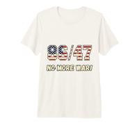 Drapeau américain 86/47 No War and Patriots 86 47 T-Shirt Haut de Gamme