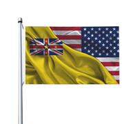 Drapeau américain 90 x 150 cm, drapeau du peuple de Niue, impression recto