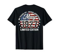 Drapeau américain 99 mai pour Homme et Femme 1927 T-Shirt