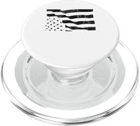Drapeau américain à l'envers SOS Distress PopSockets PopGrip pour MagSafe