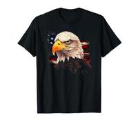 Drapeau américain Aigle T-Shirt