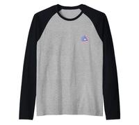 Drapeau américain All Seeing Eye - Nouvel Ordre Mondial sur la Poitrine Gauche Manche Raglan