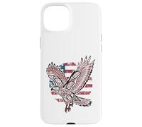 Drapeau américain américain à Queue Rouge Coque pour iPhone 15 Plus