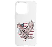Drapeau américain américain à Queue Rouge Coque pour iPhone 15 Pro Max