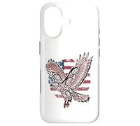 Drapeau américain américain à Queue Rouge Coque pour iPhone 17