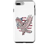 Drapeau américain américain à Queue Rouge Coque pour iPhone 7 Plus/8 Plus
