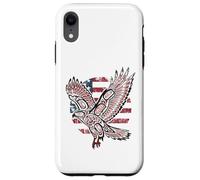 Drapeau américain américain à Queue Rouge Coque pour iPhone XR