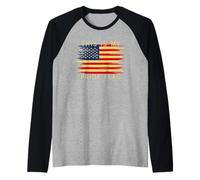 Drapeau américain américain « This is My Pride » du 4 Juillet Manche Raglan