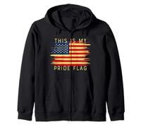 Drapeau américain américain « This is My Pride » du 4 Juillet Sweat à Capuche