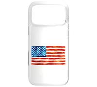 Drapeau américain Aquarelle Peinture Artistique USA Patriot Gear Coque pour iPhone 17 Pro Max