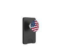 Drapeau Américain Basketball Patriotique Sport PopSockets PopWallet pour MagSafe