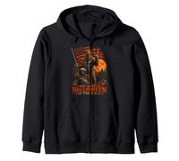 Drapeau américain Bigfoot 250e Anniversaire Halloween Sweat à Capuche