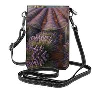 Drapeau américain. Ce sac à bandoulière léger et unisexe à rabat libère vos mains et est adapté pour les voyages, les vacances et une utilisation quotidienne., Lavender is Fields, Taille unique