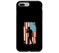 Drapeau américain Chanteur Chanteur Musique karaoké USA Coque pour iPhone 7 Plus/8 Plus