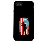 Drapeau américain Chanteur Chanteur Musique karaoké USA Coque pour iPhone SE (2020) / 7/8