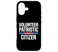 Drapeau américain citoyen Patriotique volontaire Coque pour iPhone 17