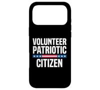 Drapeau américain citoyen Patriotique volontaire Coque pour iPhone 17 Pro Max