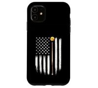 Drapeau américain de Billard - 8 balles - Joueur de Billard Coque pour iPhone 11