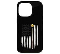 Drapeau américain de Billard - 8 balles - Joueur de Billard Coque pour iPhone 13 Pro