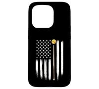 Drapeau américain de Billard - 8 balles - Joueur de Billard Coque pour iPhone 15 Pro