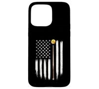Drapeau américain de Billard - 8 balles - Joueur de Billard Coque pour iPhone 15 Pro Max