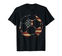Drapeau américain de Football Patriotique T-Shirt