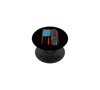 Drapeau américain de l'armée des Anciens Combattants des États-Unis PopSockets PopGrip Adhésif