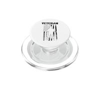 Drapeau américain de l'armée des Anciens Combattants des États-Unis PopSockets PopGrip pour MagSafe