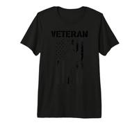 Drapeau américain de l'armée des Anciens Combattants des États-Unis T-Shirt Haut de Gamme