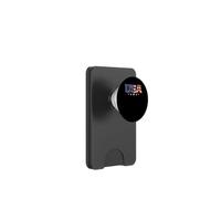 Drapeau américain des Anciens Combattants du 4 Juillet Vintage PopSockets PopWallet pour MagSafe
