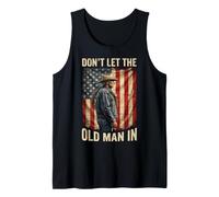 Drapeau américain « Don't Let The Old Man in Cowboy » Débardeur