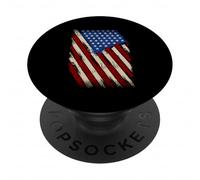 Drapeau américain du 4 Juillet - Jour de l'indépendance T PopSockets PopGrip Adhésif