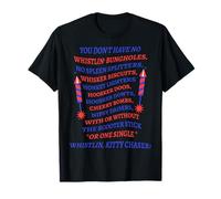 Drapeau américain du 4 juillet « You Don't Have No Whistling Bungholes » T-Shirt