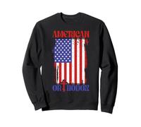 Drapeau américain du christianisme orthodoxe Oriental Sweatshirt