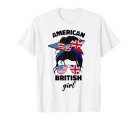 Drapeau américain et britannique T-Shirt