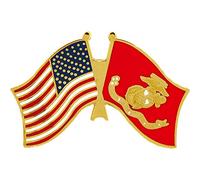 Drapeau américain et drapeau marin des États-Unis - 2,5 cm